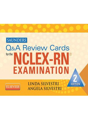 cover image of Saunders Q & a Review Cards for the NCLEX-RN&#174; Exam--E-Book